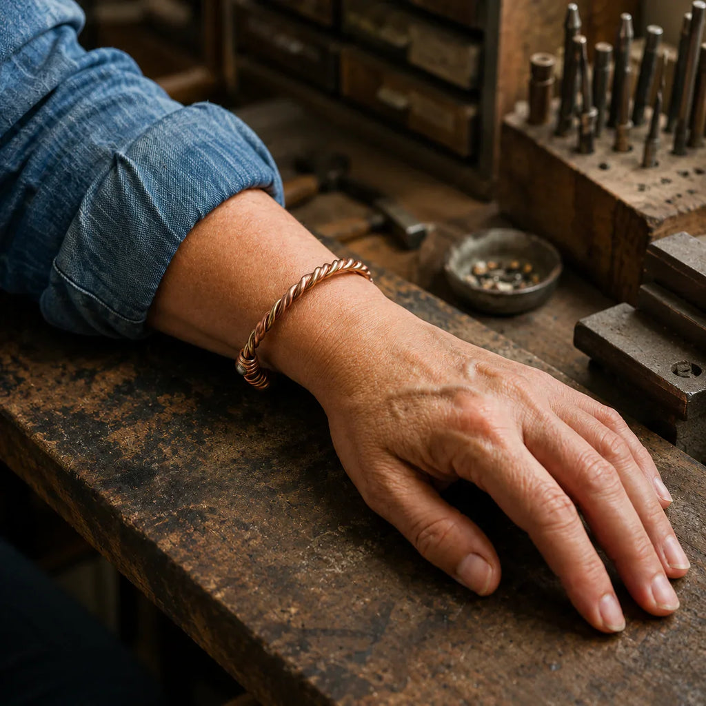 Emily's River Copper Bracelet
