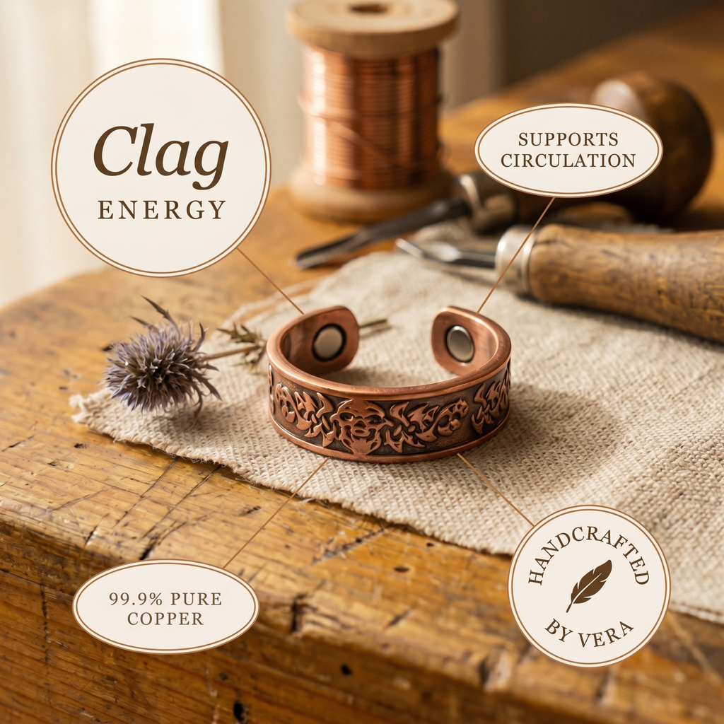 Emily's Clag Copper Ring