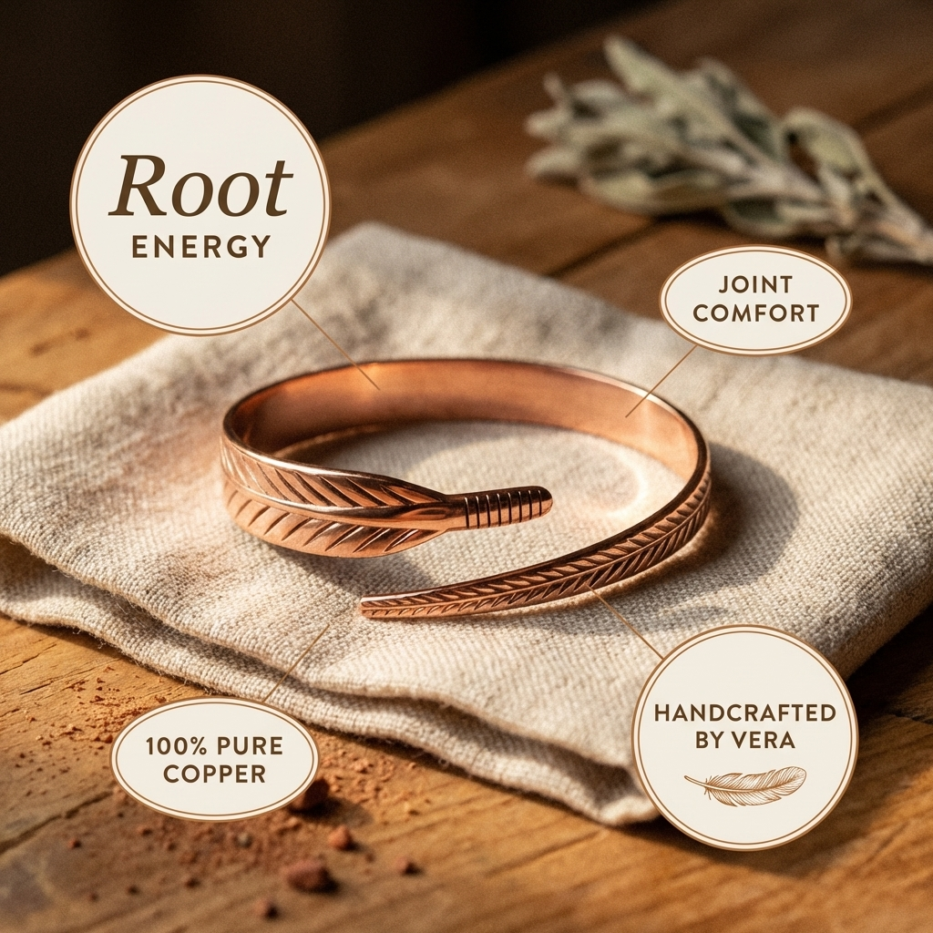 Emily's Root Copper Bracelet