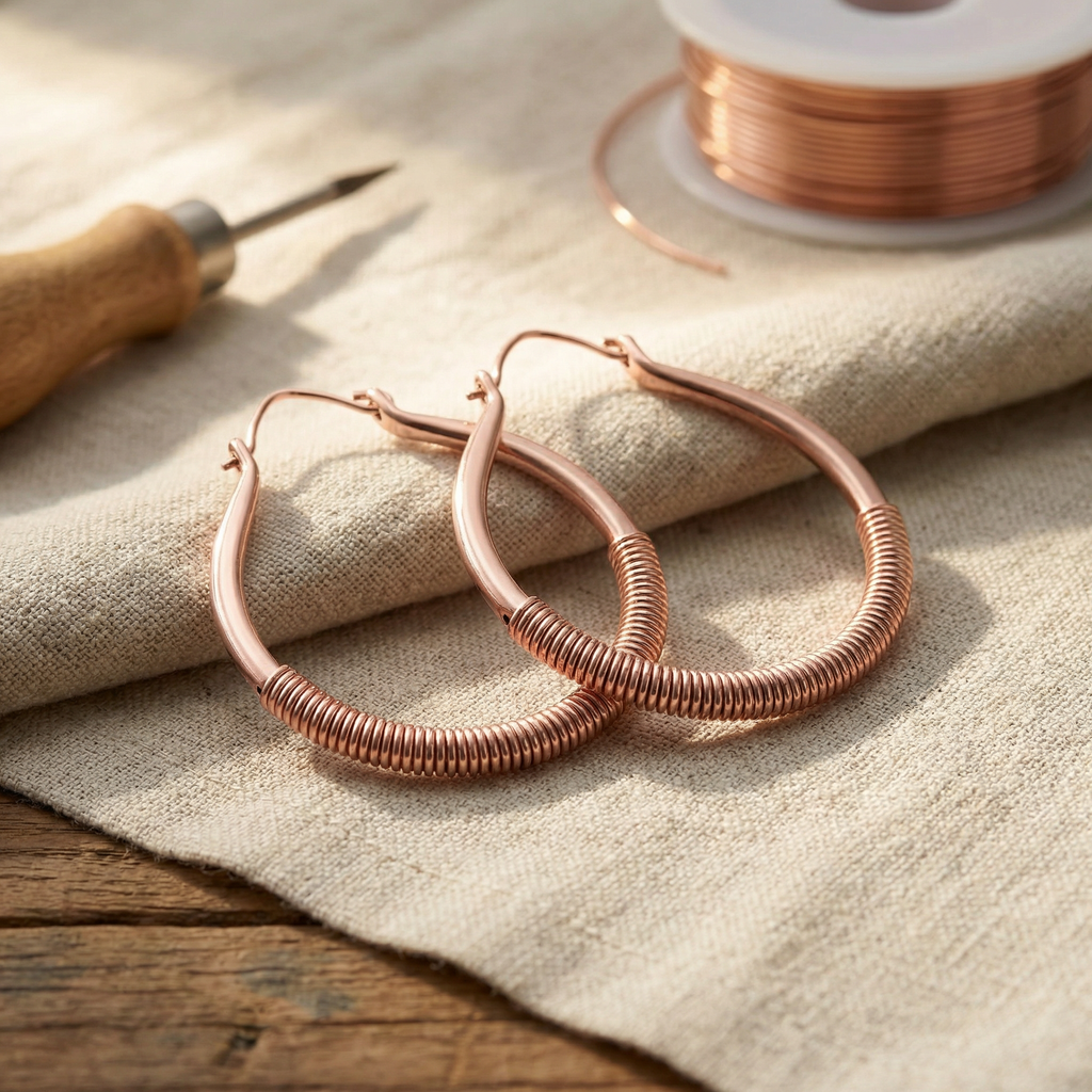 Emily's Creek Copper Earrings