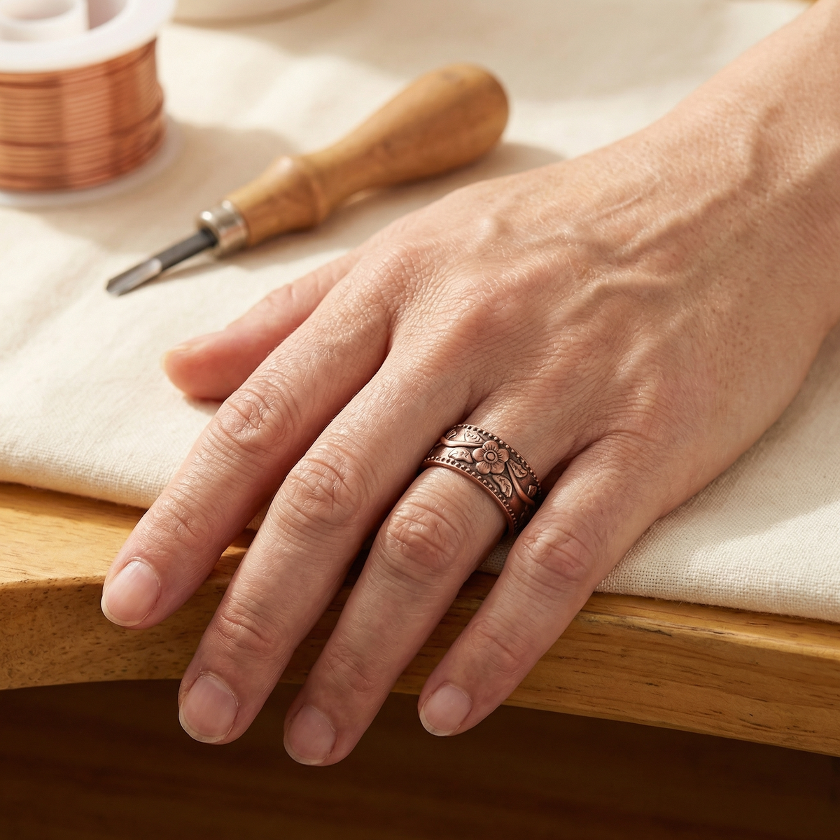 Emily's Copper Ring
