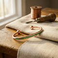 Emily's Jade Copper Bracelet