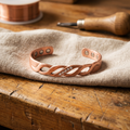 Emily's Seam Copper Bracelet
