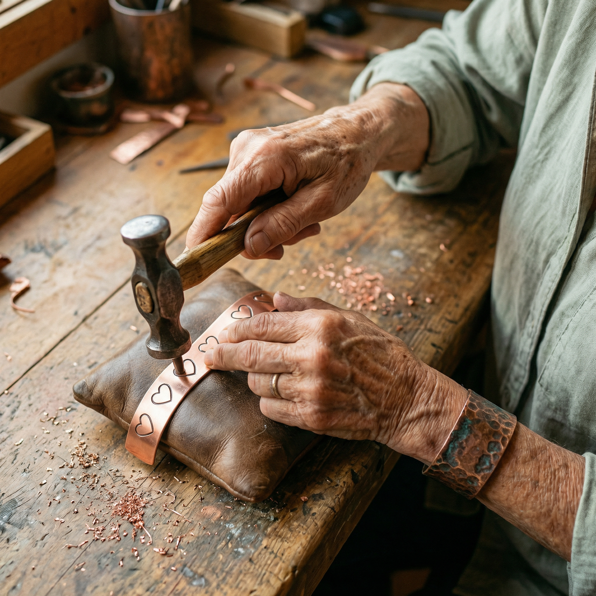 Emily's Hearth Copper Bracelet