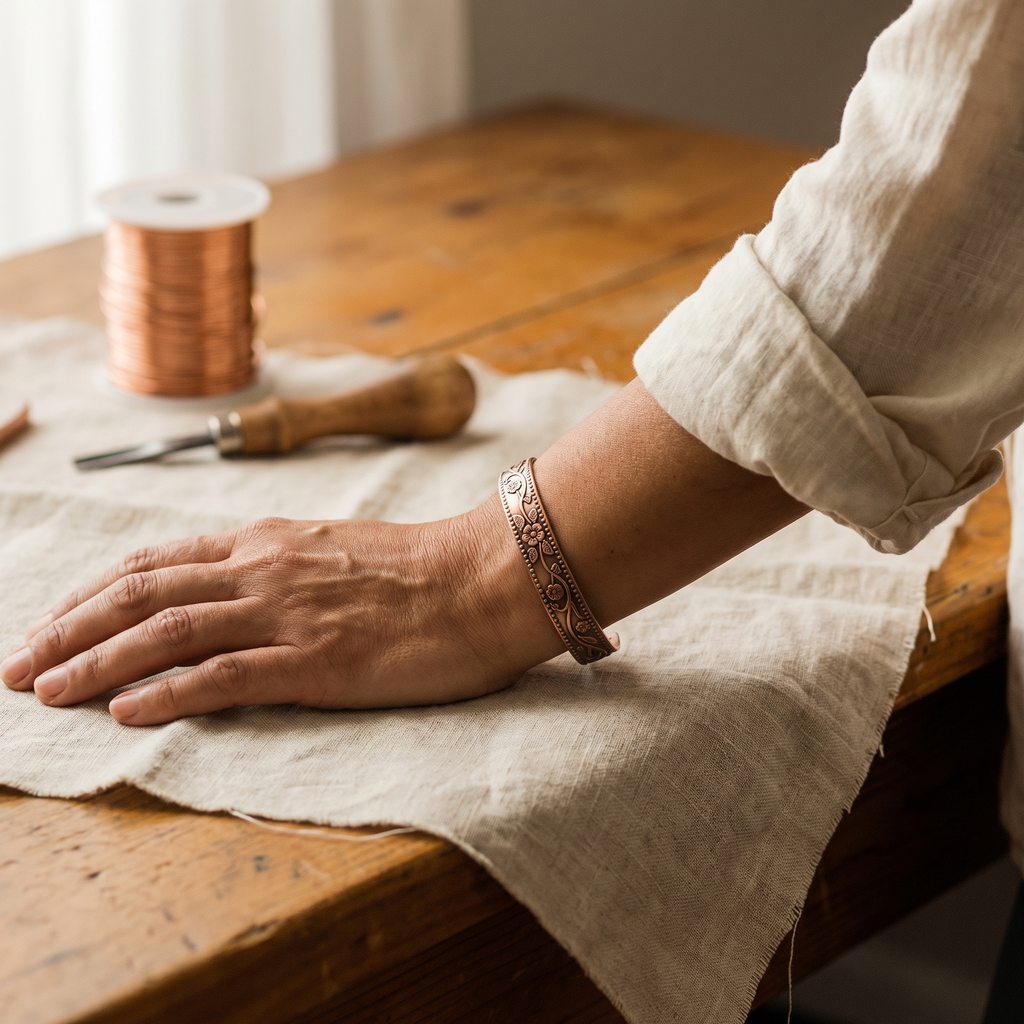Emily's Knell Copper Bracelet