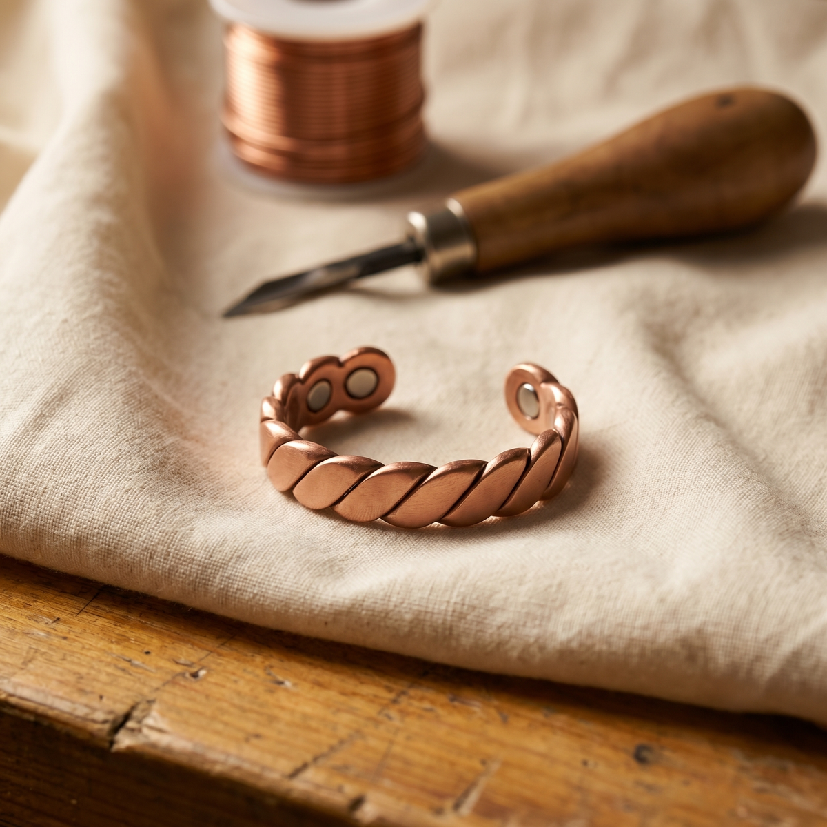 Emily's Knap Copper Ring