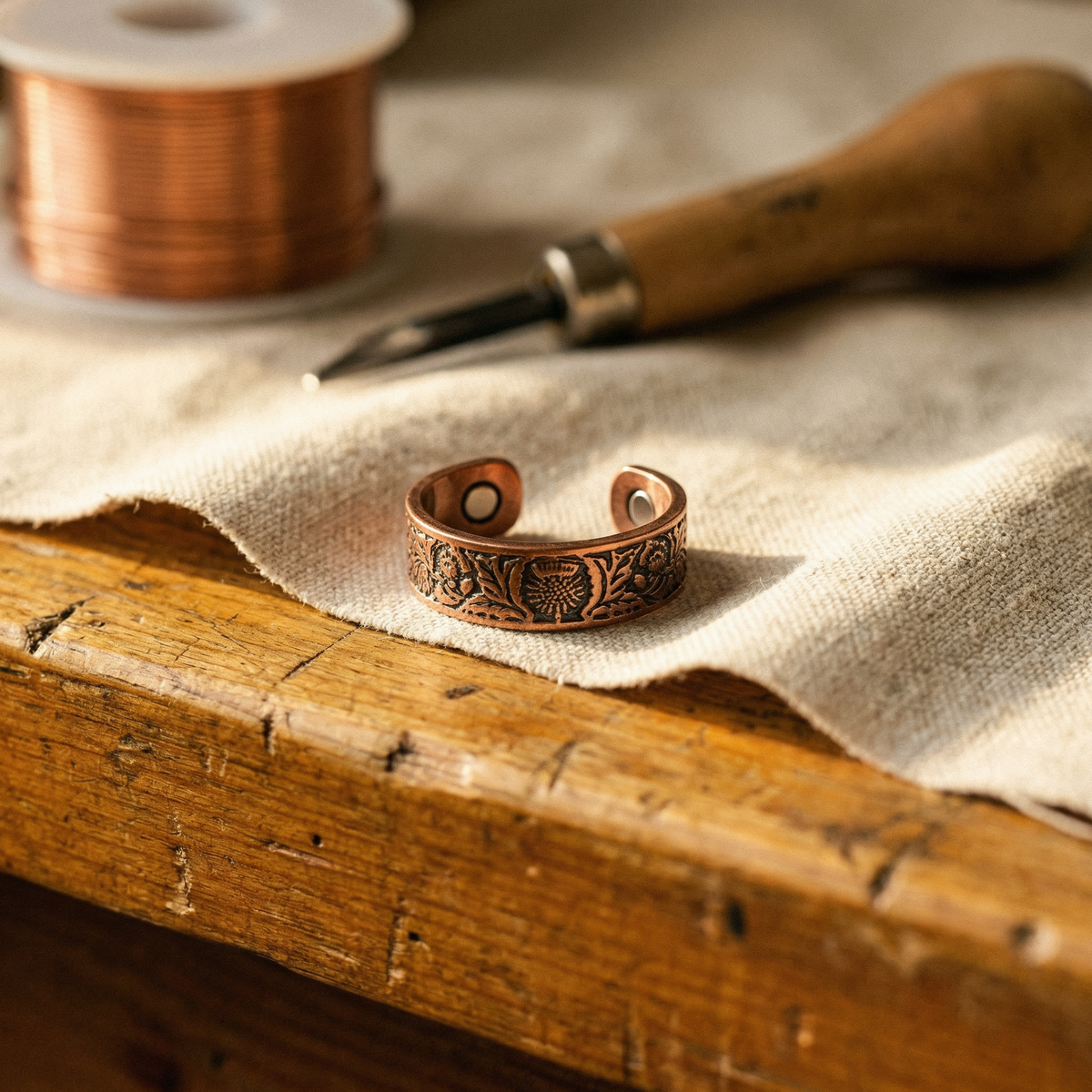 Emily's Bole Copper Ring