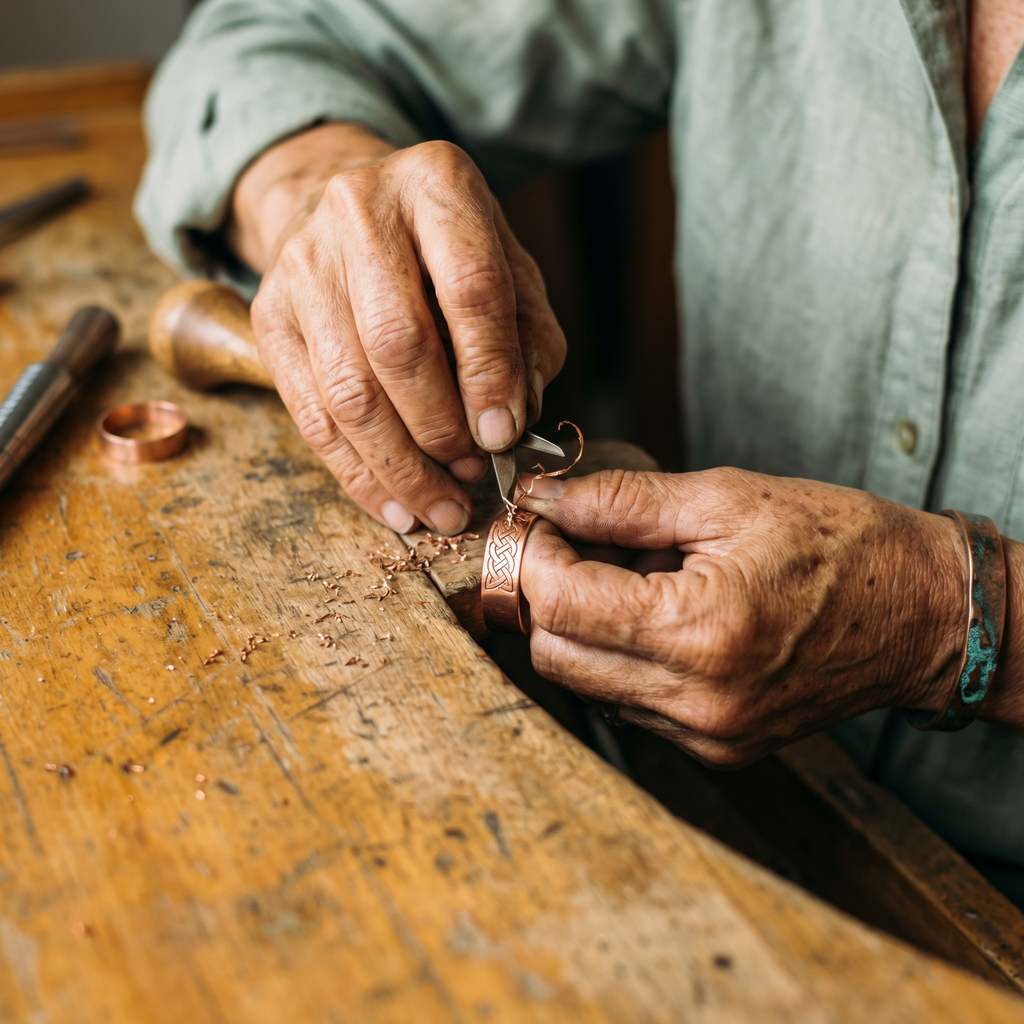 Emily's Fen Copper Ring