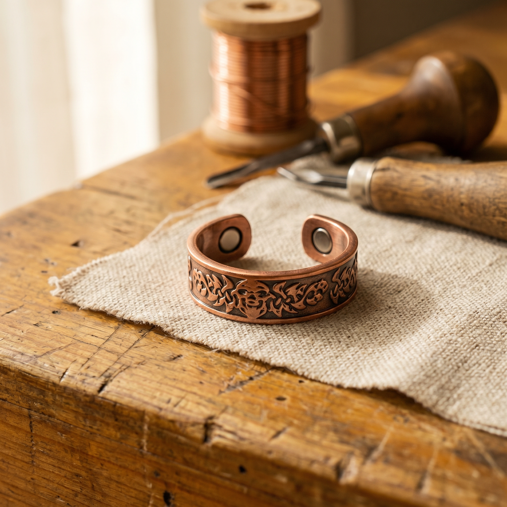 Emily's Clag Copper Ring