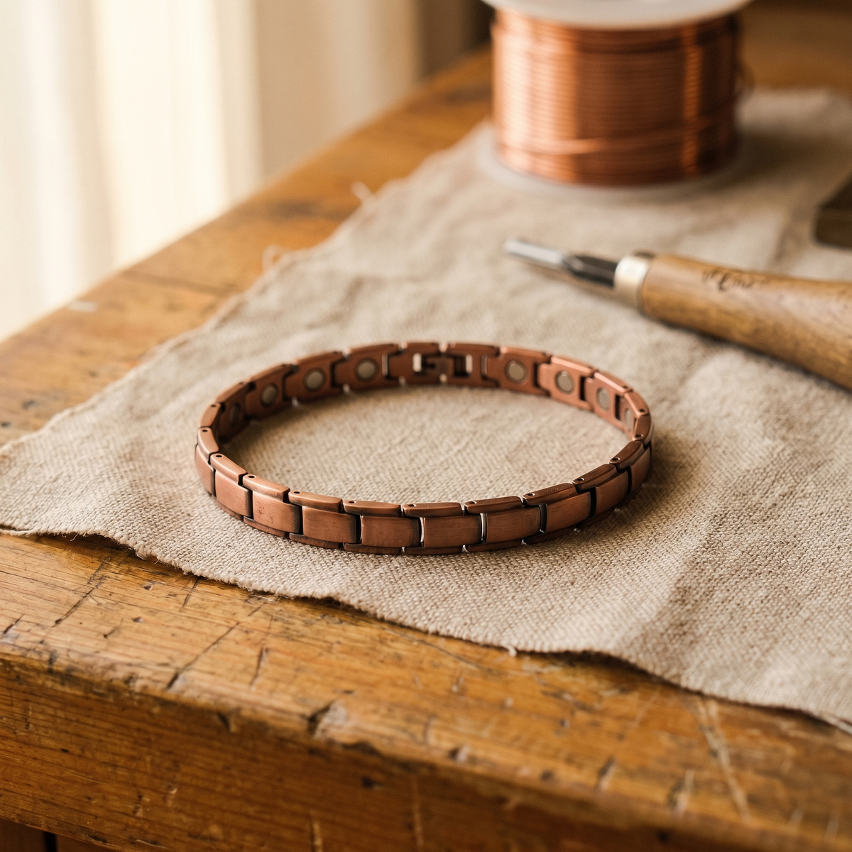 Emily's Shore Copper Anklet
