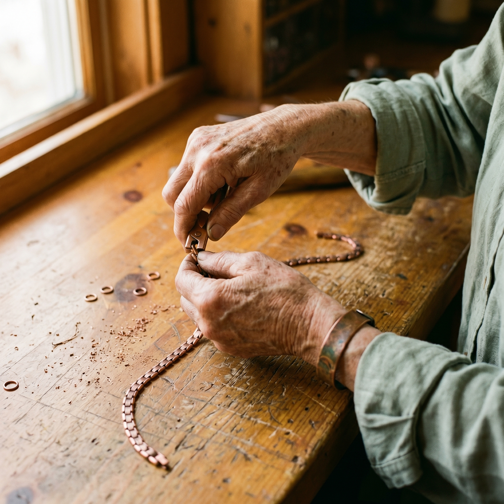 Emily's Haze Copper Necklace