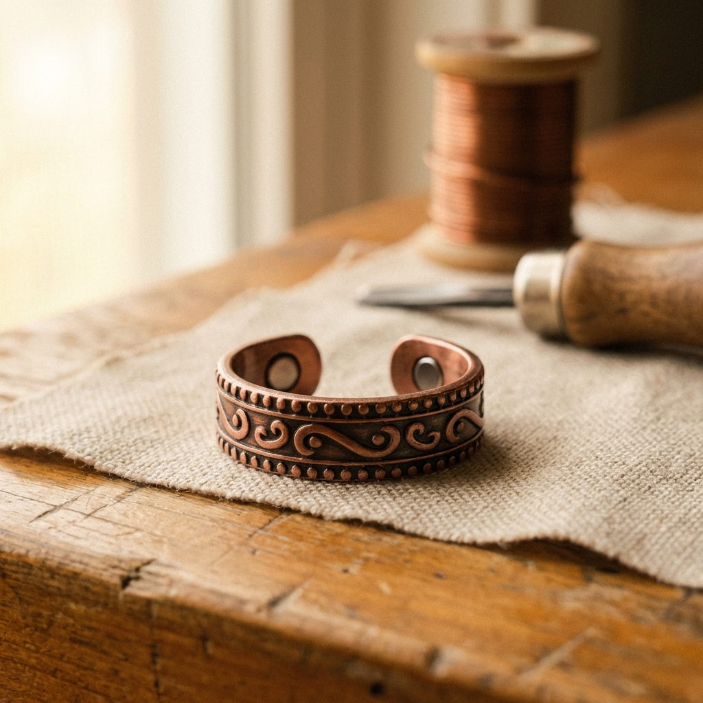 Emily's Fern Copper Ring