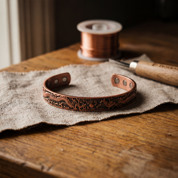 Emily's Loam Copper Bracelet