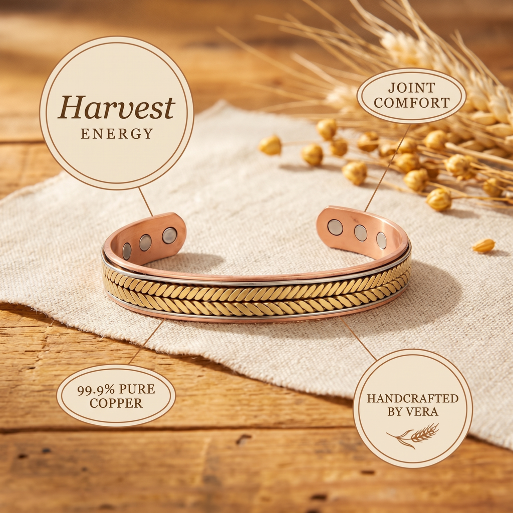 Emily's Harvest Copper Bracelet