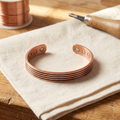 Emily's Sage Copper Bracelet