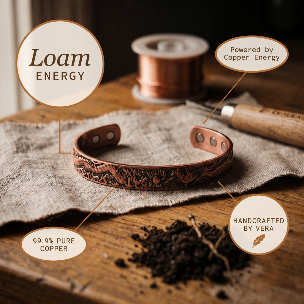 Emily's Loam Copper Bracelet