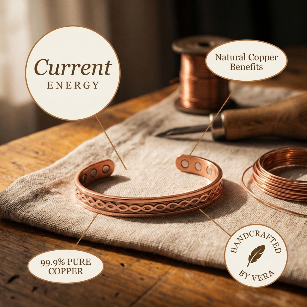Emily's Current Copper Bracelet