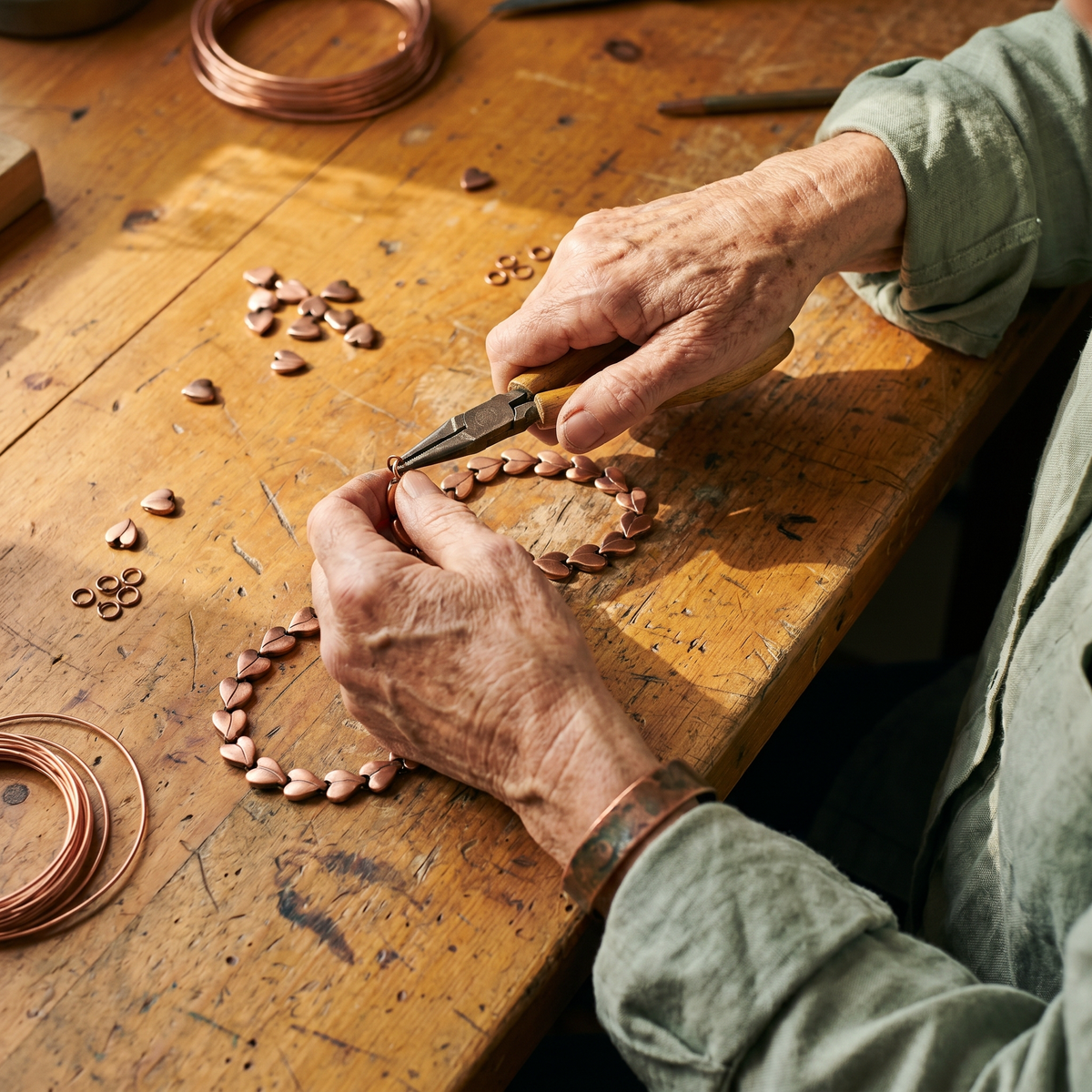 Emily's Briar Copper Necklace