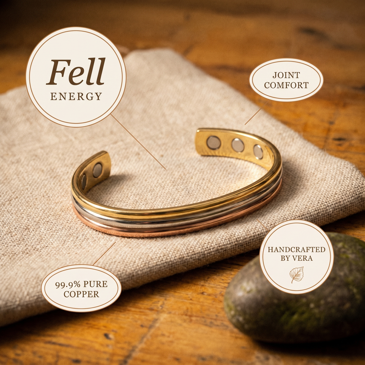 Emily's Fell Copper Bracelet