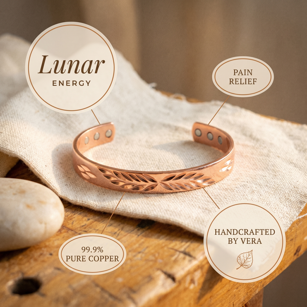 Emily's Lunar Copper Bracelet
