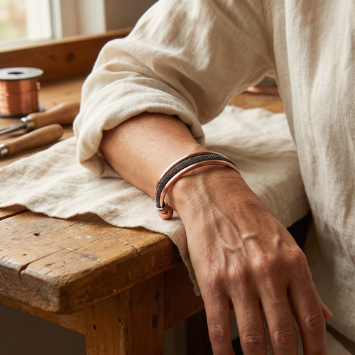 Emily's Cairn Copper Bracelet