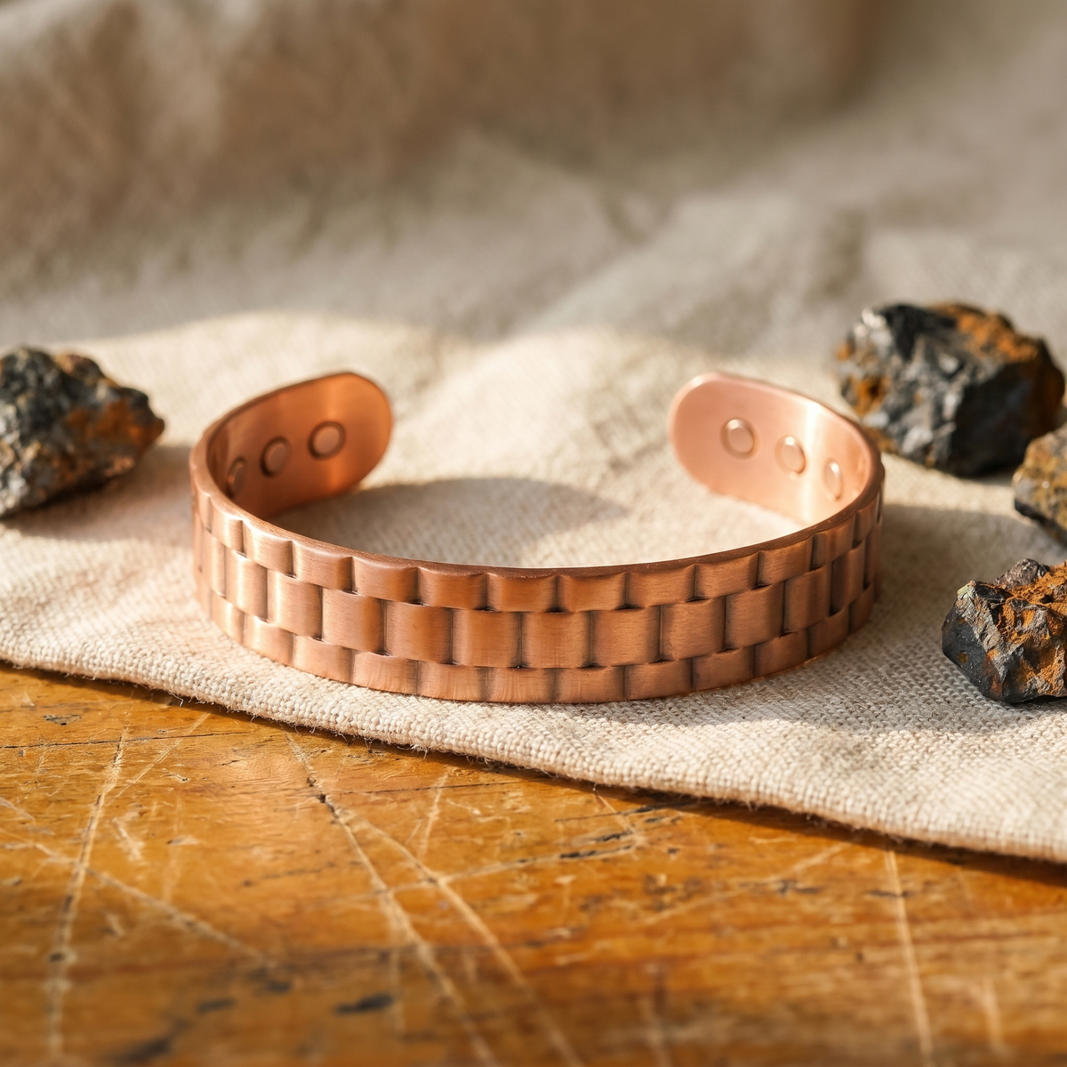 Emily's Ore Men's Copper Bracelet