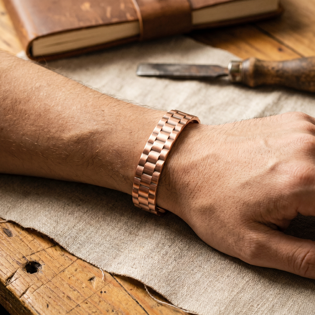 Emily's Ore Men's Copper Bracelet