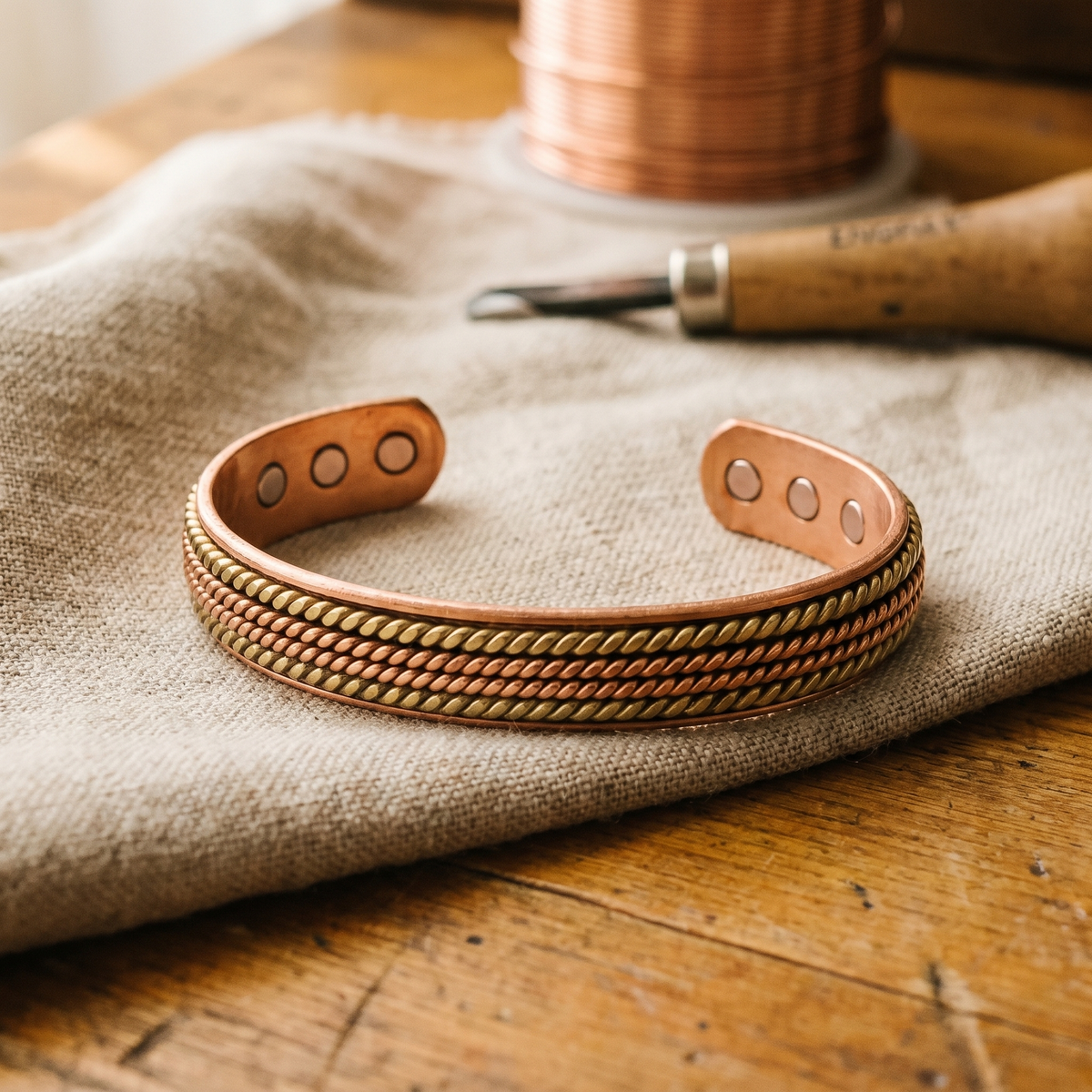 Emily's Forge Copper Bracelet