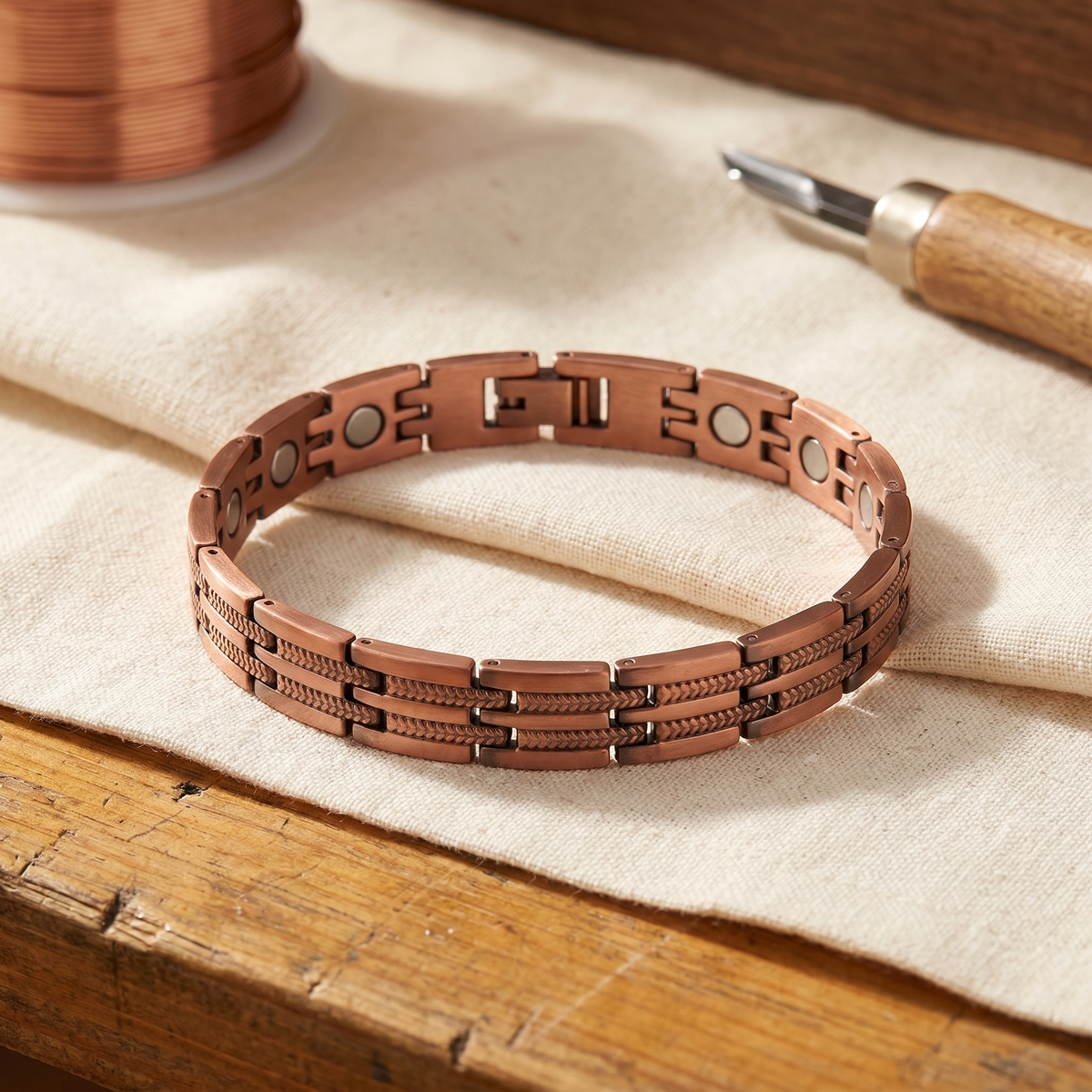 Emily's Pike Men's Copper Bracelet