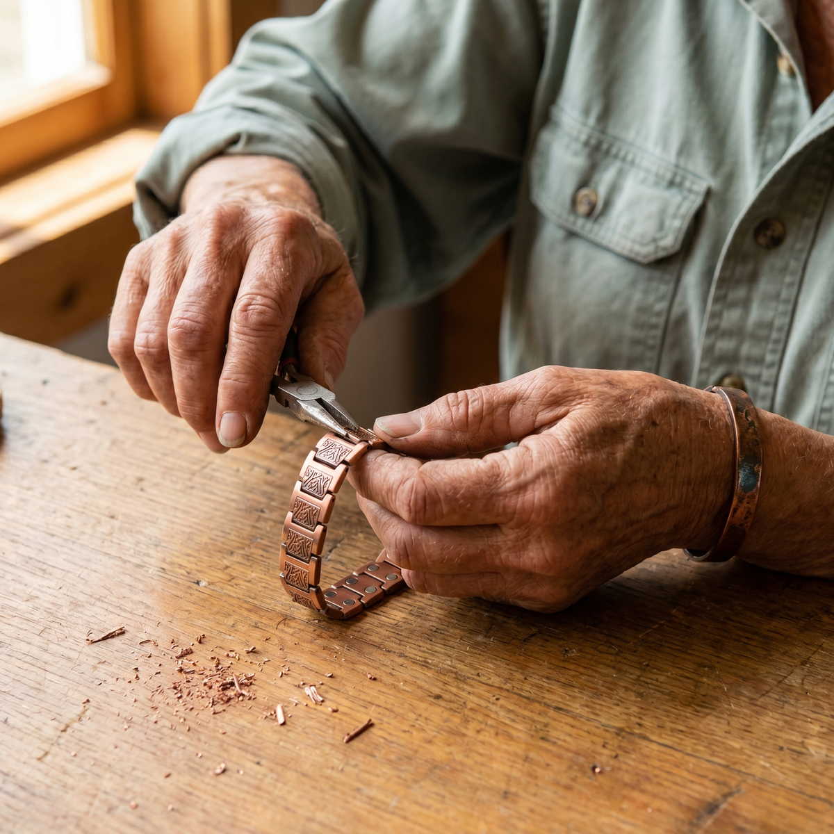 Emily's Glen Men's Copper Bracelet