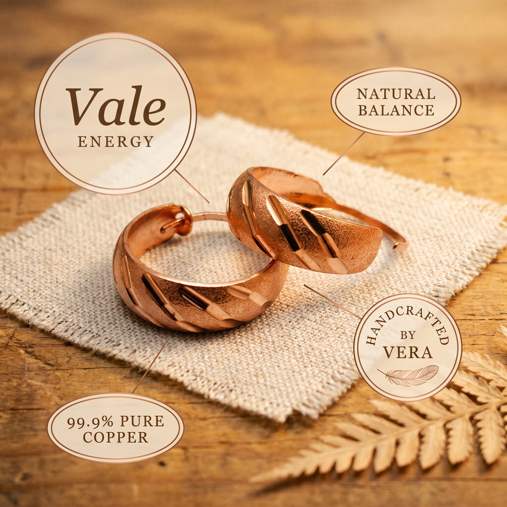 Emily's Vale Copper Earrings