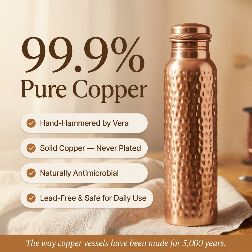 Emily's Pure Copper Water Bottle