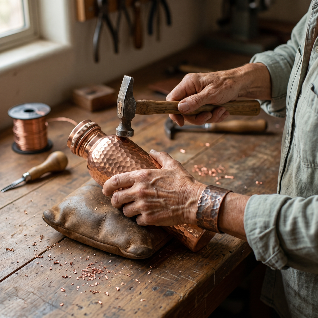 Emily's Pure Copper Water Bottle