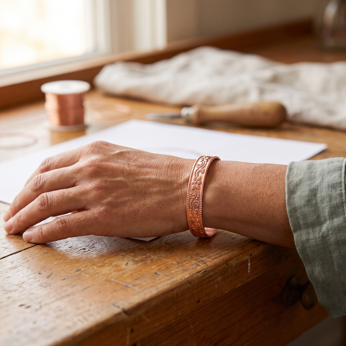 Emily's Moor Copper Bracelet