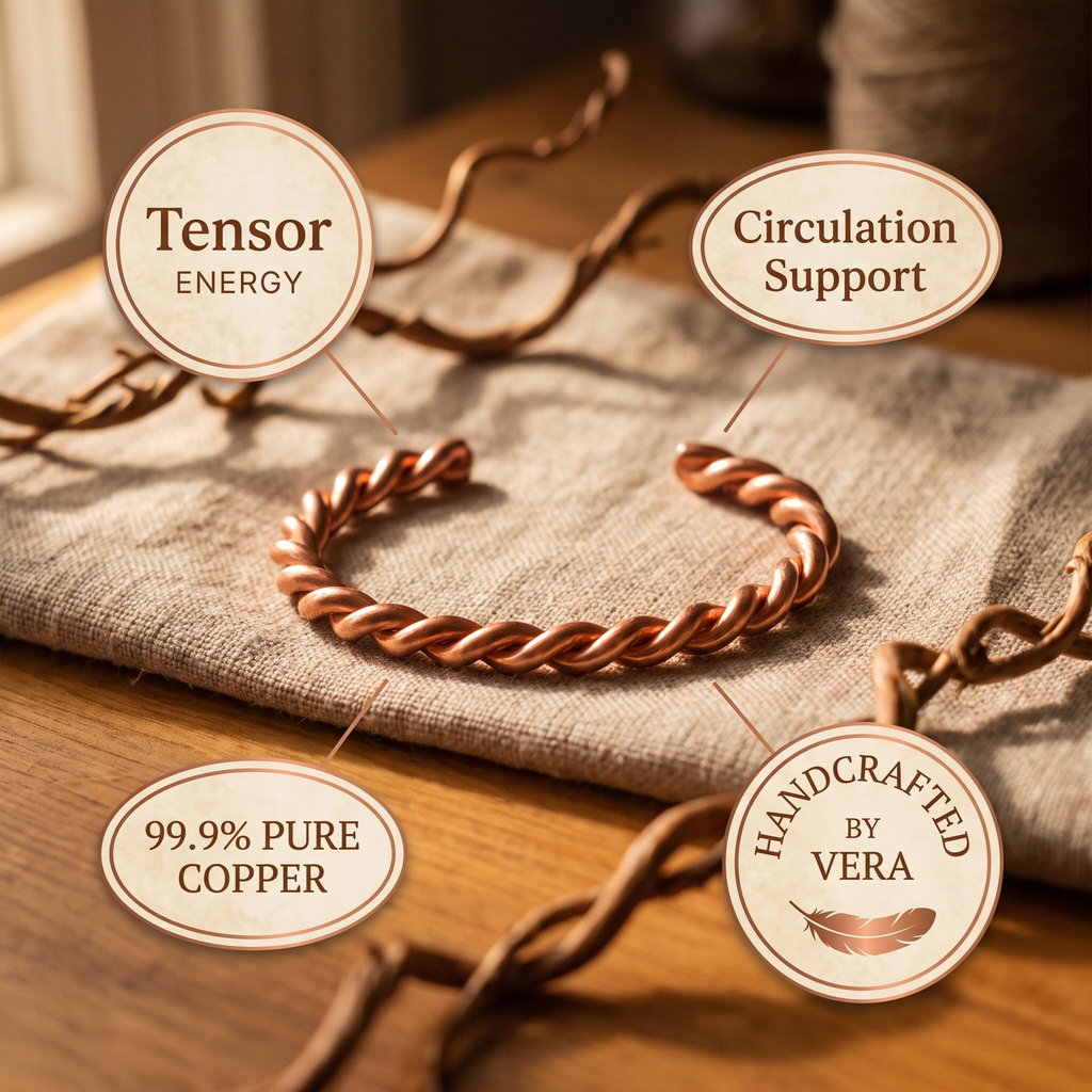 Emily's Tensor Copper Bracelet