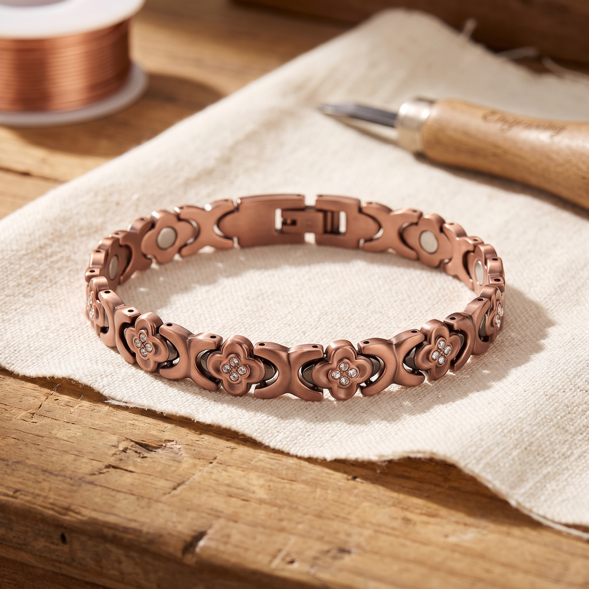 Emily's Keel Copper Bracelet