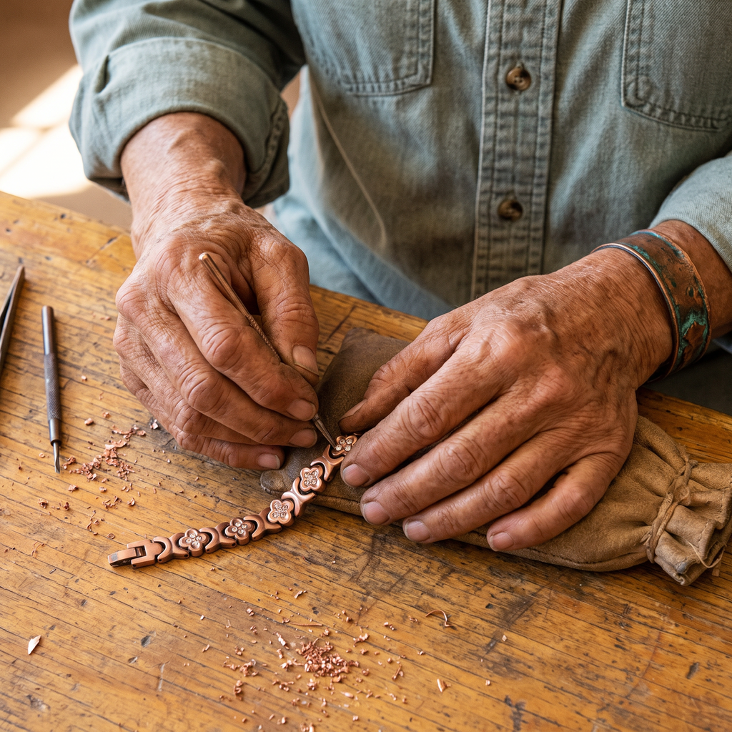 Emily's Keel Copper Bracelet