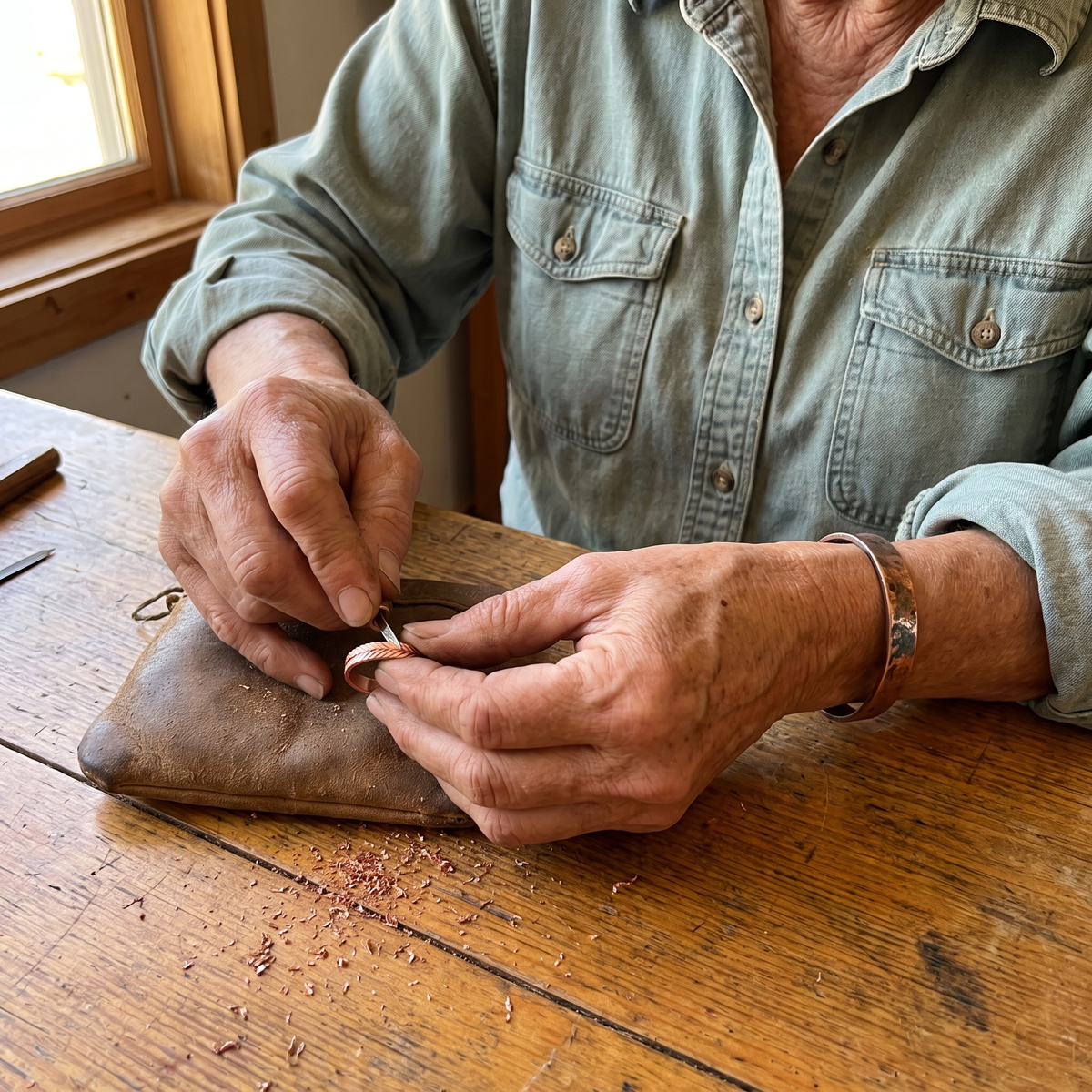 Emily's Root Copper Ring