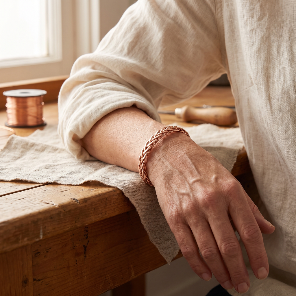 Emily's Bramble Copper Bracelet
