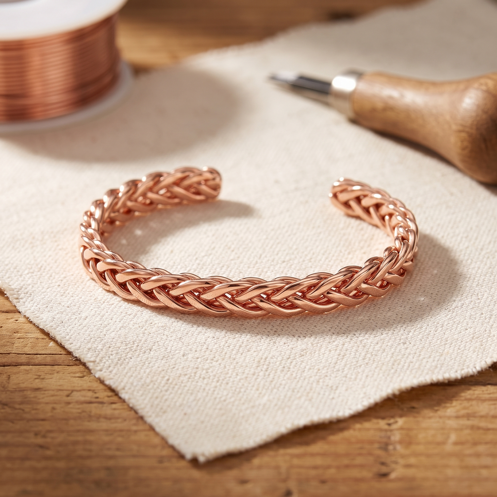 Emily's Bramble Copper Bracelet