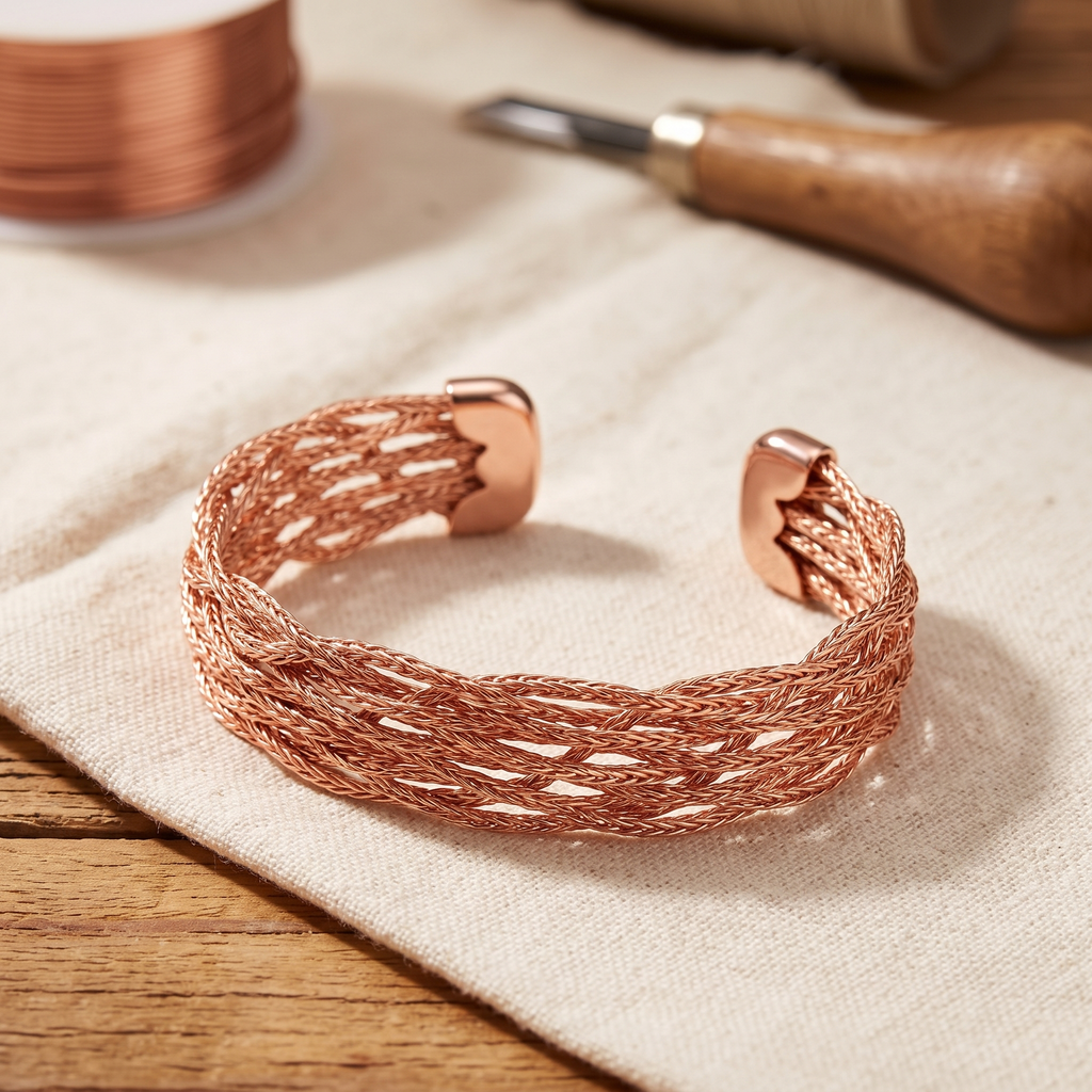 Emily's Elk Copper Bracelet