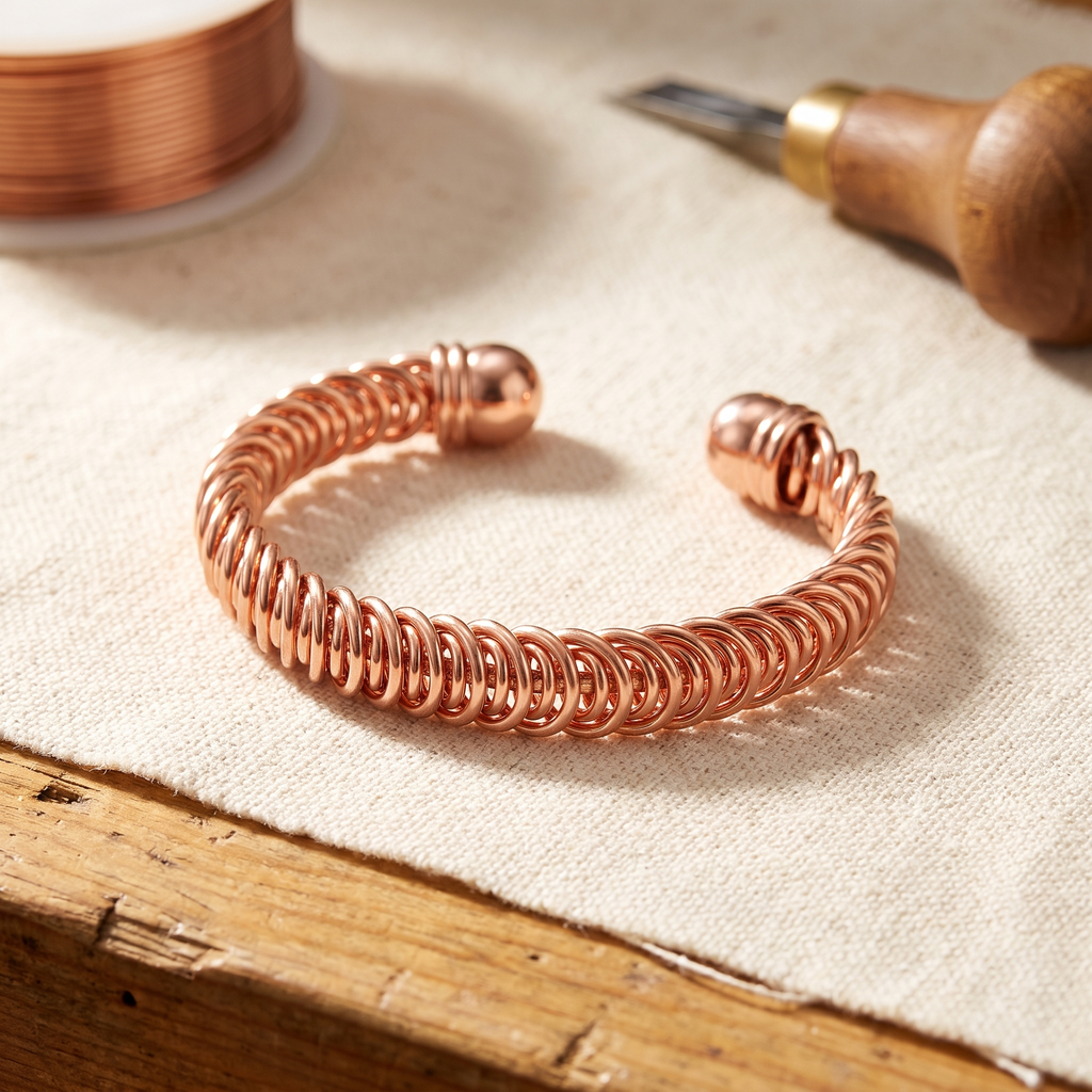 Emily's Gust Copper Bracelet