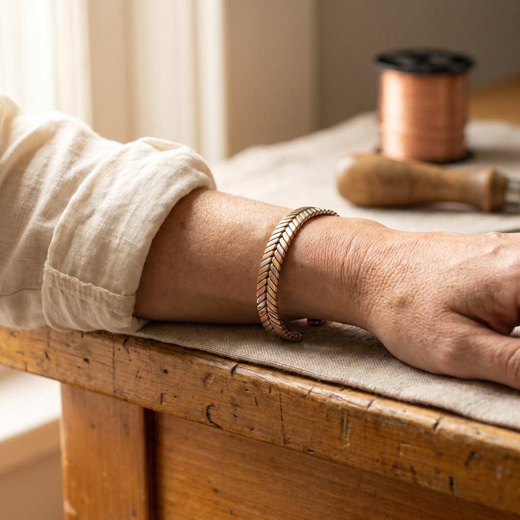 Emily's Copse Copper Bracelet