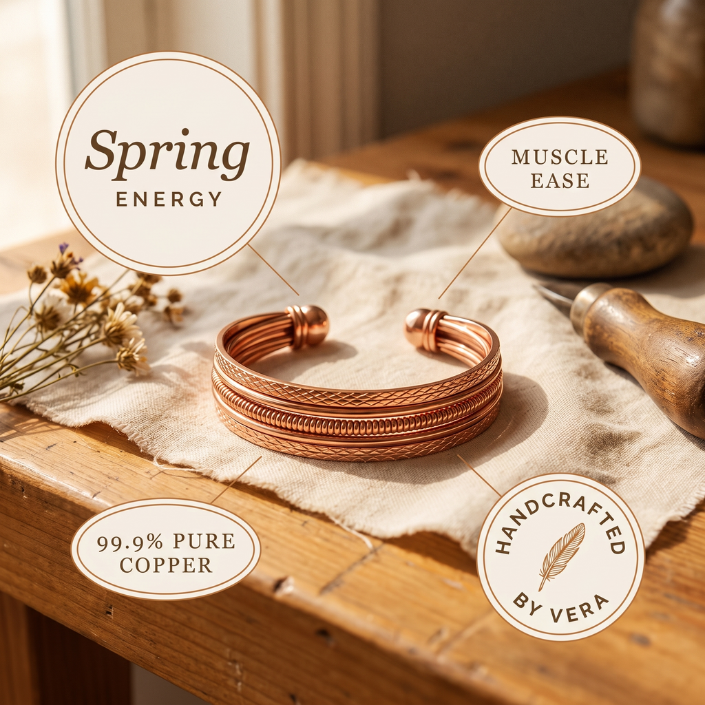 Emily's Bracken Copper Bracelet