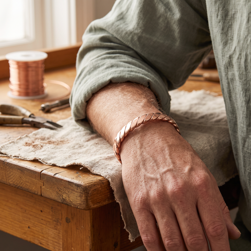 Emily's Bough Copper Bracelet