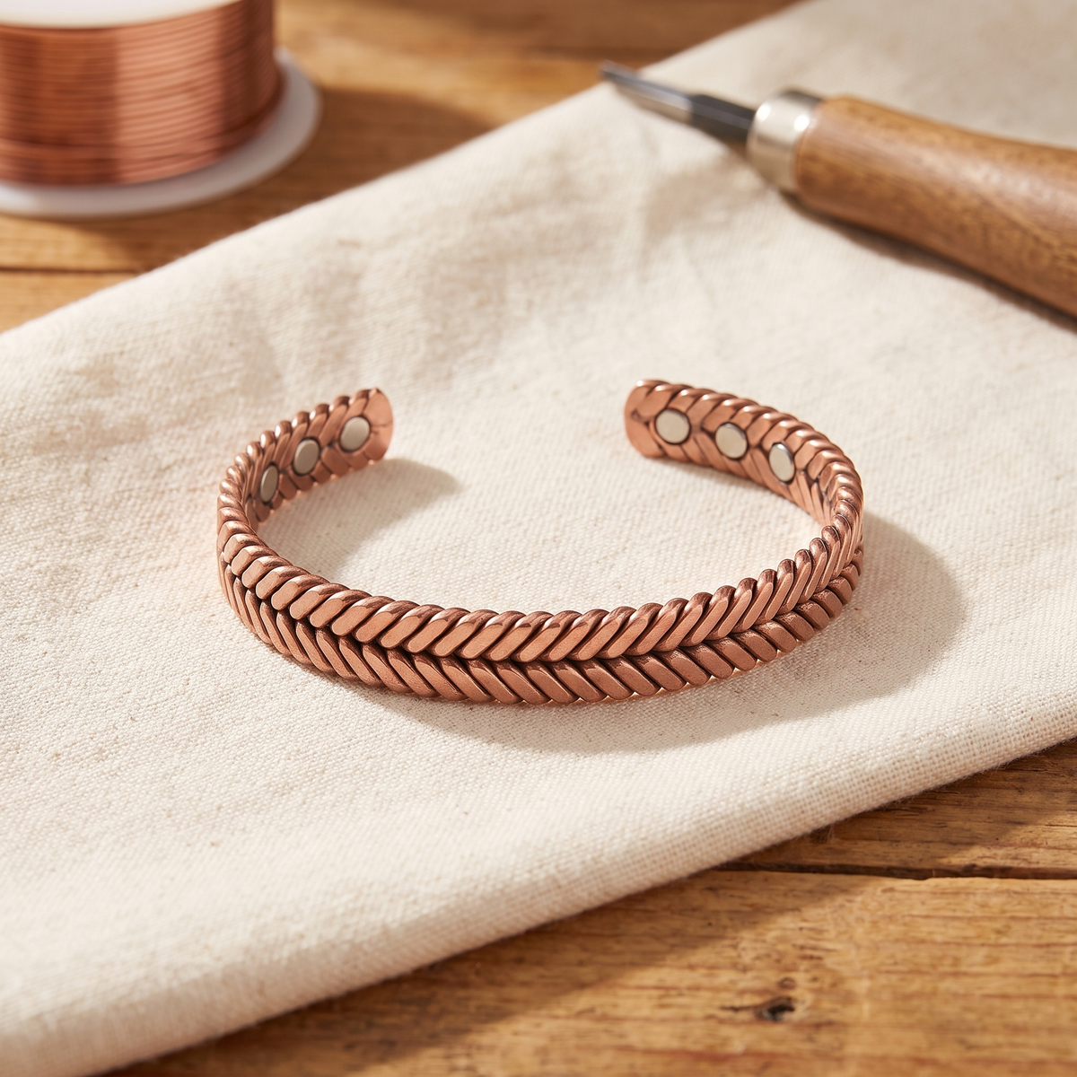 Emily's Furze Copper Bracelet