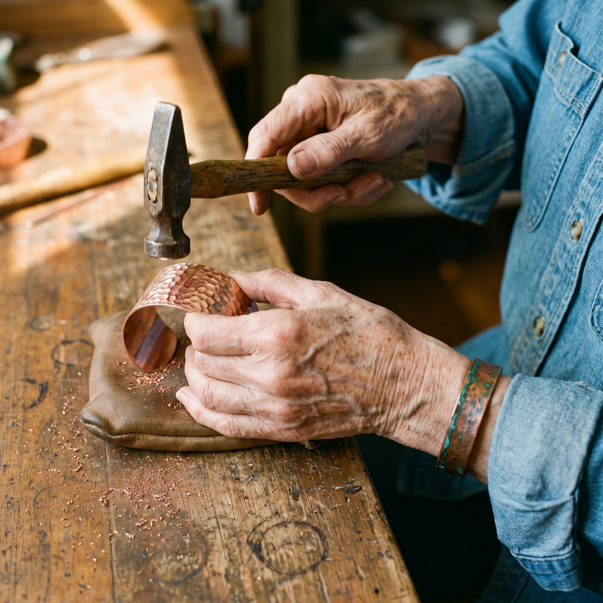 Emily's Forge Copper Bracelet