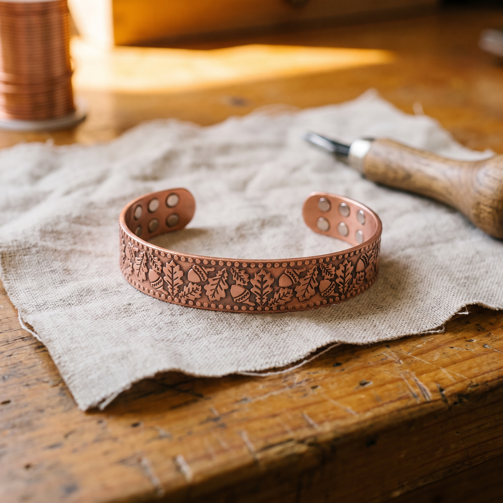 Emily's Timber Copper Bracelet