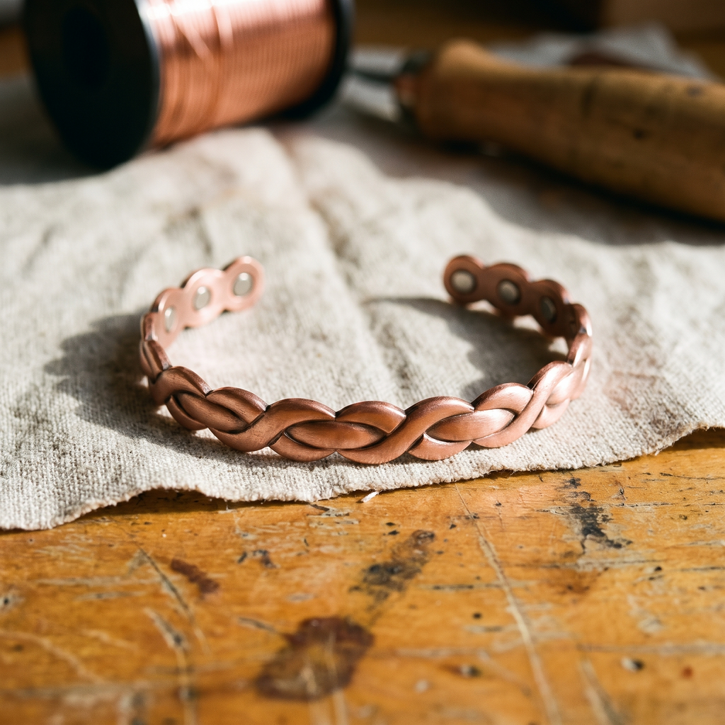 Emily's Loom Copper Bracelet