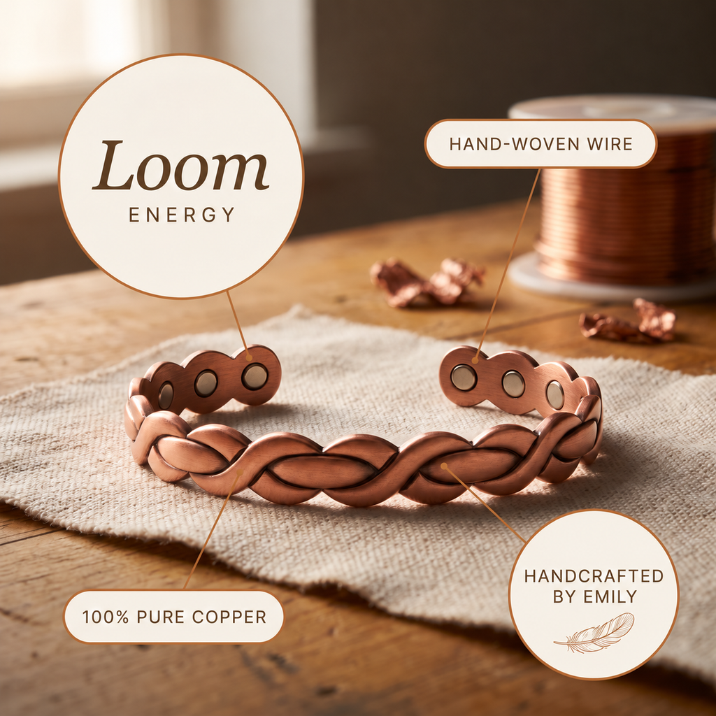 Emily's Loom Copper Bracelet